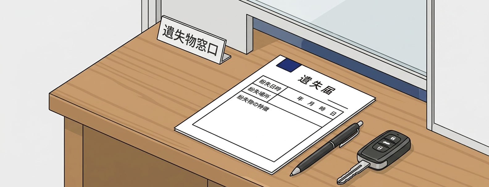 紛失したら必ずやっておくこと｜警察への「遺失届」の出し方