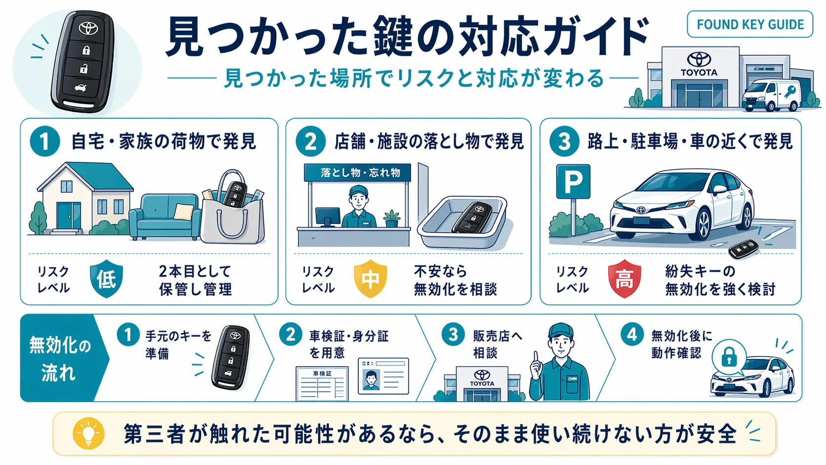 2026年最新】トヨタのスマートキー紛失｜費用・ディーラー比較・最短