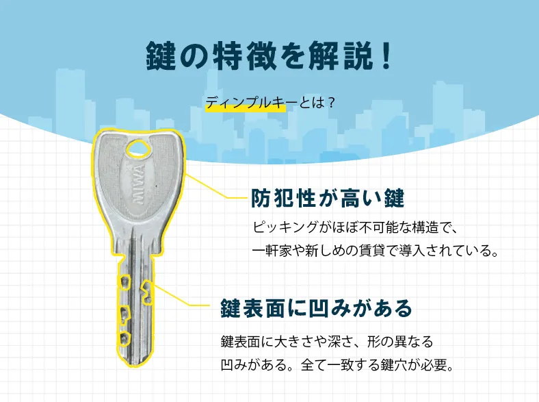 ディンプルキーとは