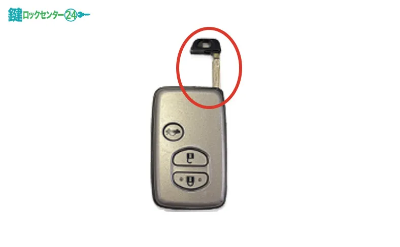 メカニカルキーを外す